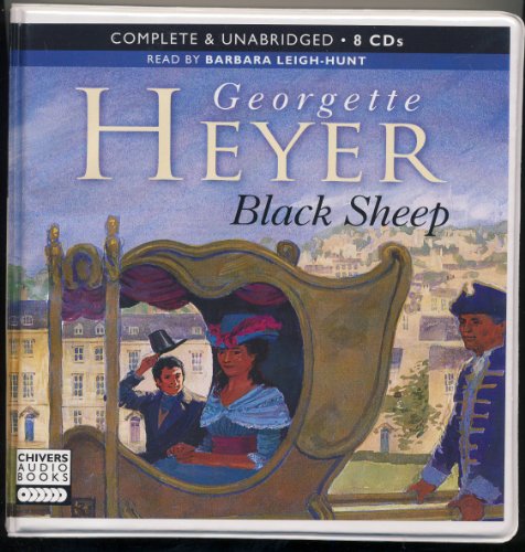 Black Sheep by Georgette Heyer Unabridged CD Audiobook...
