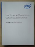 Intel 64 and IA -32 Architectures Software Developer's Manual(Volume 1:Basic Architecture)
