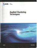 Applied Clustering Techniques Course Notes