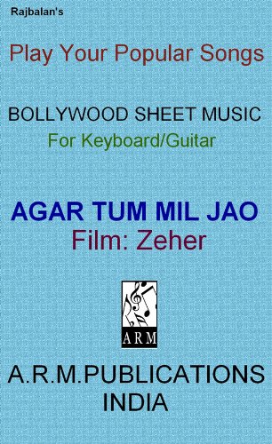 Agar Tum Mil Jao Sheet music by Raj Balan S