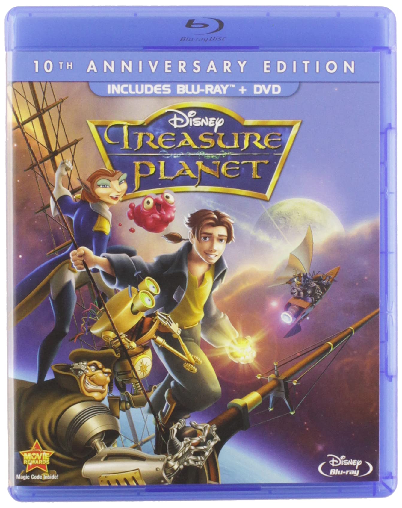 Book Cover Treasure Planet (10th Anniversary Edition) (Blu-ray + DVD)