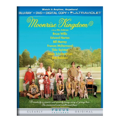 Book Cover Moonrise Kingdom [Blu-ray] [2012] [US Import]