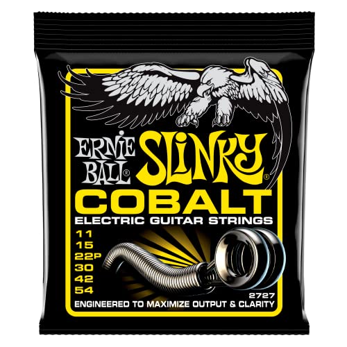 Ernie Ball Beefy Slinky Cobalt Electric Guitar Strings, 11-54 Gauge (P02727)