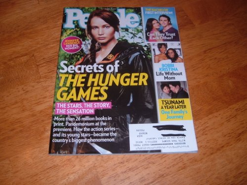 People Magazine, March26, 2012 Secret of the Hunger Game