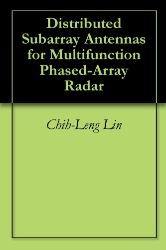 Distributed Subarray Antennas for Multifunction Phased-Array Radar