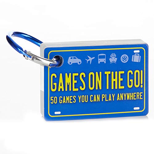 Book Cover Games on the Go by Continuum Games - Portable Roadtrip Family Games to Challenge and Entertain