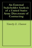 An External Stakeholder Analysis of a United States Army Directorate of Contracting