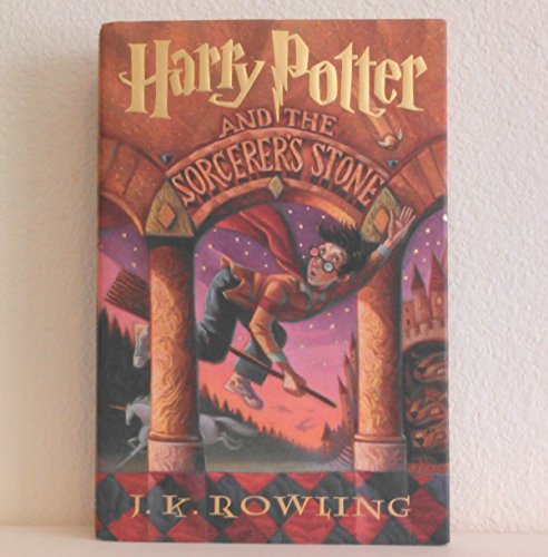 Book Cover By J.K. Rowling: Harry Potter and the Sorcerer's Stone (Book 1)