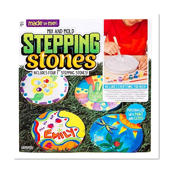Made By Me Mix & Mold Your Own Stepping Stones by Horizon Group USA