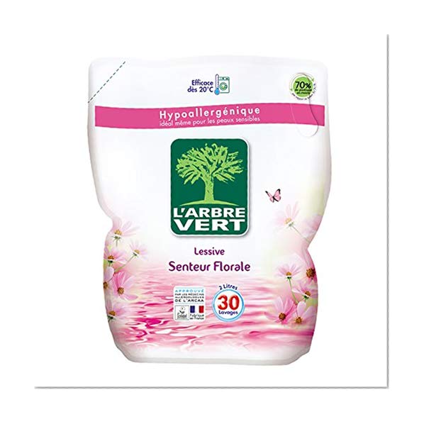 L'Arbre Vert - recharge Lessive Liquide - senteur florale - 2 L