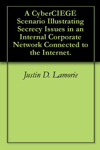 A CyberCIEGE Scenario Illustrating Secrecy Issues in an Internal Corporate Network Connected to the Internet.