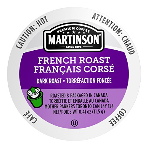 Book Cover Martinson Single Serve Coffee Capsules, French Roast, 48 Count