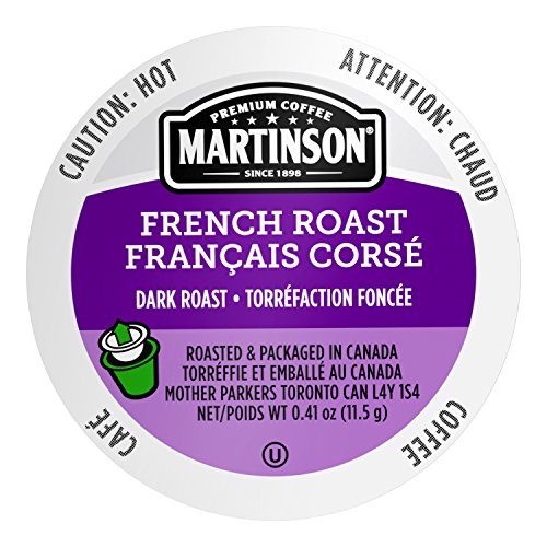 Martinson Single Serve Coffee Capsules, French Roast, 48 Count
