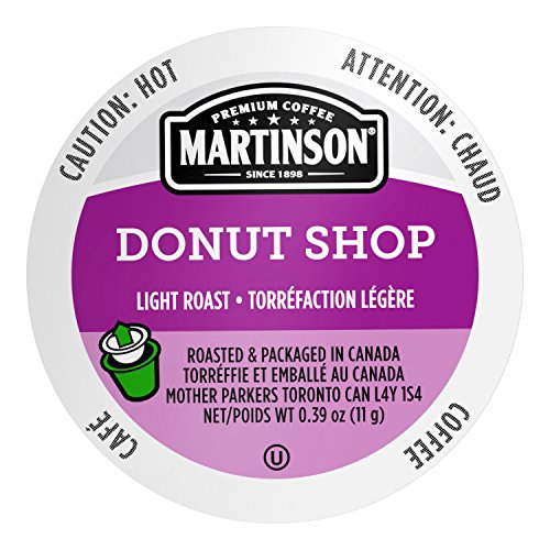 Book Cover Martinson Single Serve Coffee Capsules, Donut Shop, 48 Count