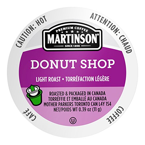 Martinson Single Serve Coffee Capsules, Donut Shop, 48 Count