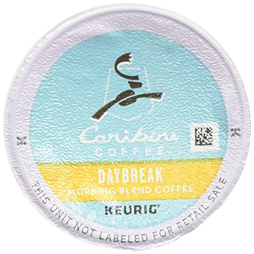 Book Cover Caribou Coffee, Daybreak Morning Blend, K-Cup Portion Pack for Keurig K-Cup Brewers (Pack of 48)