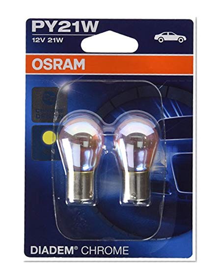 OSRAM DIADEM CHROME PY21W Halogène Lampe d´signal turn signal light 7507DC-02B 12V Blister Double 2 pièce