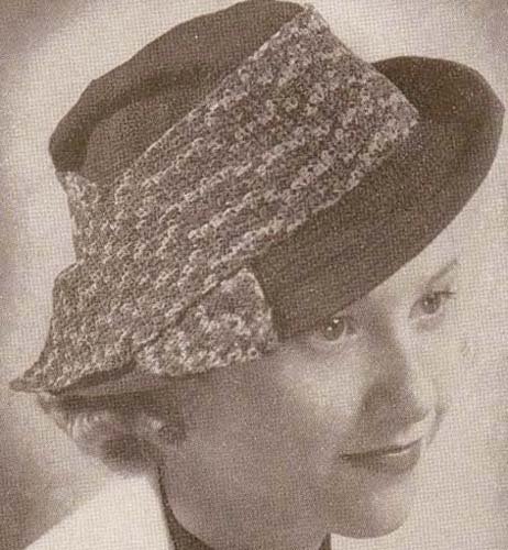 The Diamond Crochet Fedora Hat with Band