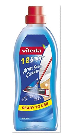 Vileda -Solution Nettoyante pour Balai 1.2.Spray - 750 ml - Lot de 2