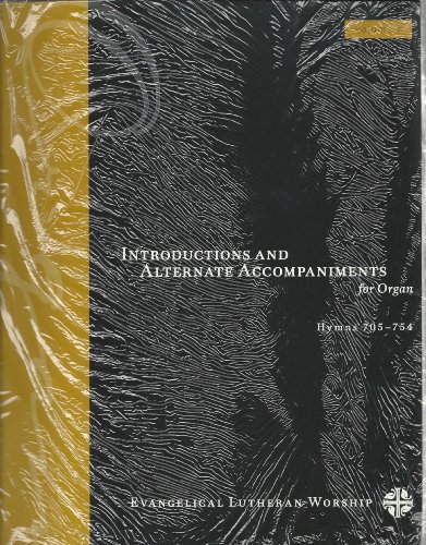 Introductions and Alternate Accompaniments for Organ, Volume 8