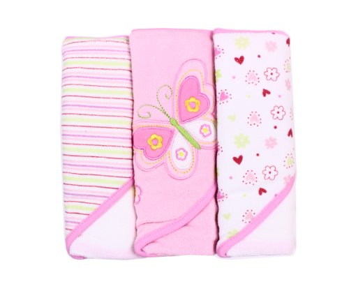 Spasilk Soft Terry Baby Hooded Towel