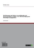 Exit-Strategien der Banken von notleidenden und leistungsgestÃ¶rten Krediten unter BerÃ¼cksichtigung des Risikobegrenzungsgesetzes (German Edition)