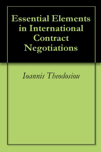 Essential Elements in International Contract Negotiations