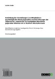 Einstellungen von Mitarbeitern psychologischer Beratungsstellen und Einrichtungen der allgemeinen Lebenshilfe  gegenüber Klienten mit kritischem Alkoholkonsum: ... im Stadtgebiet Mannheim (German Edition)