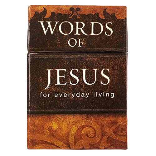 Words of Jesus, Inspirational Cards to Keep or Share (Boxes of Blessings)