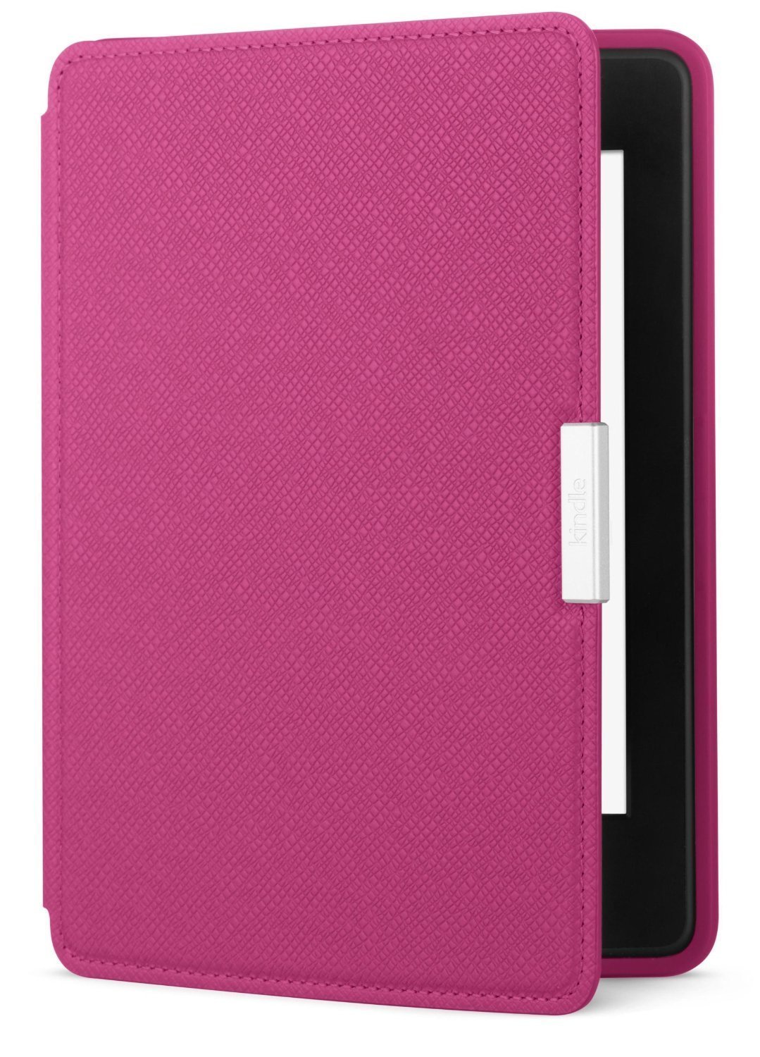 Book Cover Amazon Kindle Paperwhite Leather Case, Ink Fuchsia - fits all Paperwhite generations prior to 2018 (Will not fit All-new Paperwhite 10th generation)