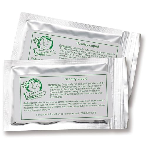 Just Scentsational RS-2 Recharge Scent (Coyote Urine) for PS-1 Pooh Stone Dog Training Device, Two 1-oz Foil Packets