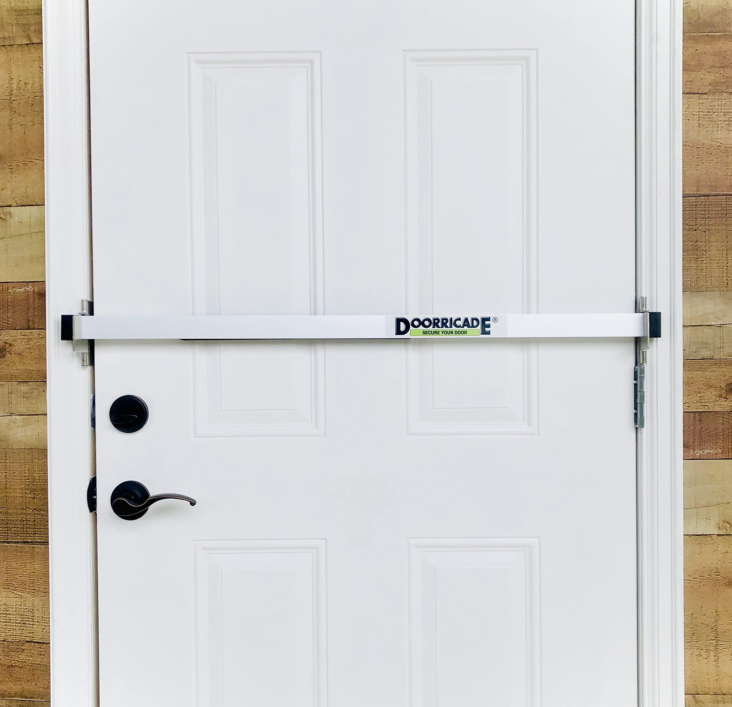 Doorricade Door Bar - The Best Home Invasion Protection for Your Home - Safe Room A 36" wide door-requires this 38" long bar.