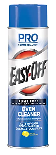 Book Cover Easy Off Professional Fume Free Max Oven Cleaner, Lemon 24 Ounce (Pack of 1)