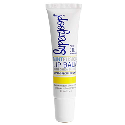 Supergoop! Fusion Lip Balm Mint SPF 30, 0.5 Fl Oz