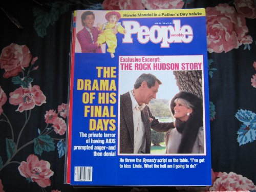 People Weekly (ROCK HUDSON: HIS FINAL DAYS , AIDS , DYNASTY, June 16 , 1986)