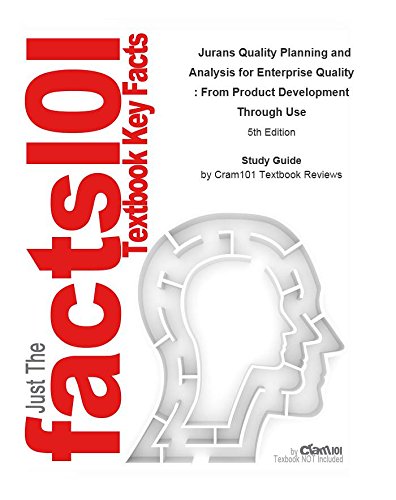 Jurans Quality Planning and Analysis for Enterprise Quality , From Product Development Through Use: Business, Management