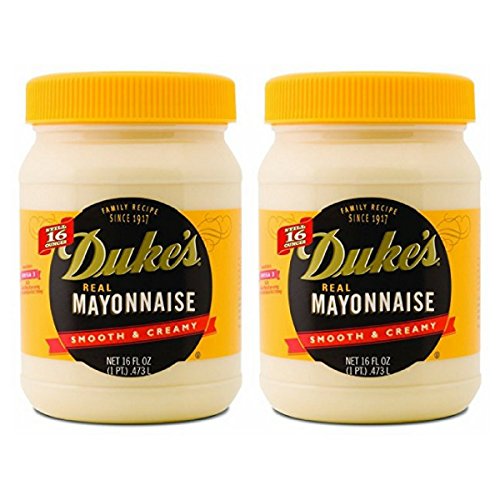 Duke's Real Mayonnaise Smooth & Creamy 2-16 fl oz Jars