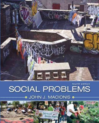 Social Problems[ SOCIAL PROBLEMS ] by Macionis, John J. (Author) Nov-01-09[ Paperback ]