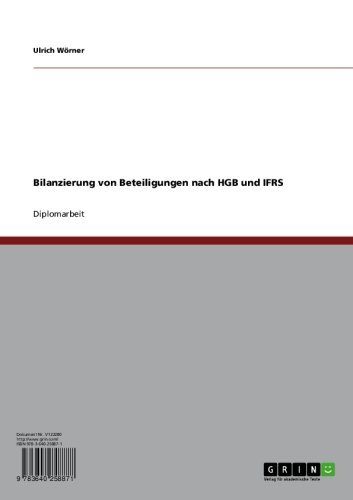 Bilanzierung von Beteiligungen nach HGB und IFRS (German Edition)