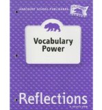 California Reflections: Vocabulary Power, Grade 1: A Child's View (Ca Reflections 07)