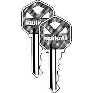Kwikset 83382 Brass Master Control Key for Kwikset Key Control Deadbolts (816 an, Polished Brass by Kwikset