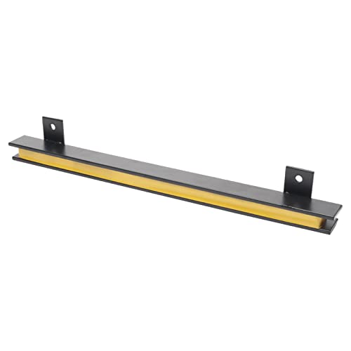 OEMTOOLS 24920 13 Inch Magnetic Tool Holder, Black and Yellow Magnetic Strips for Wall Storage, Heavy Duty Magnetic Strip Screwdriver Holder