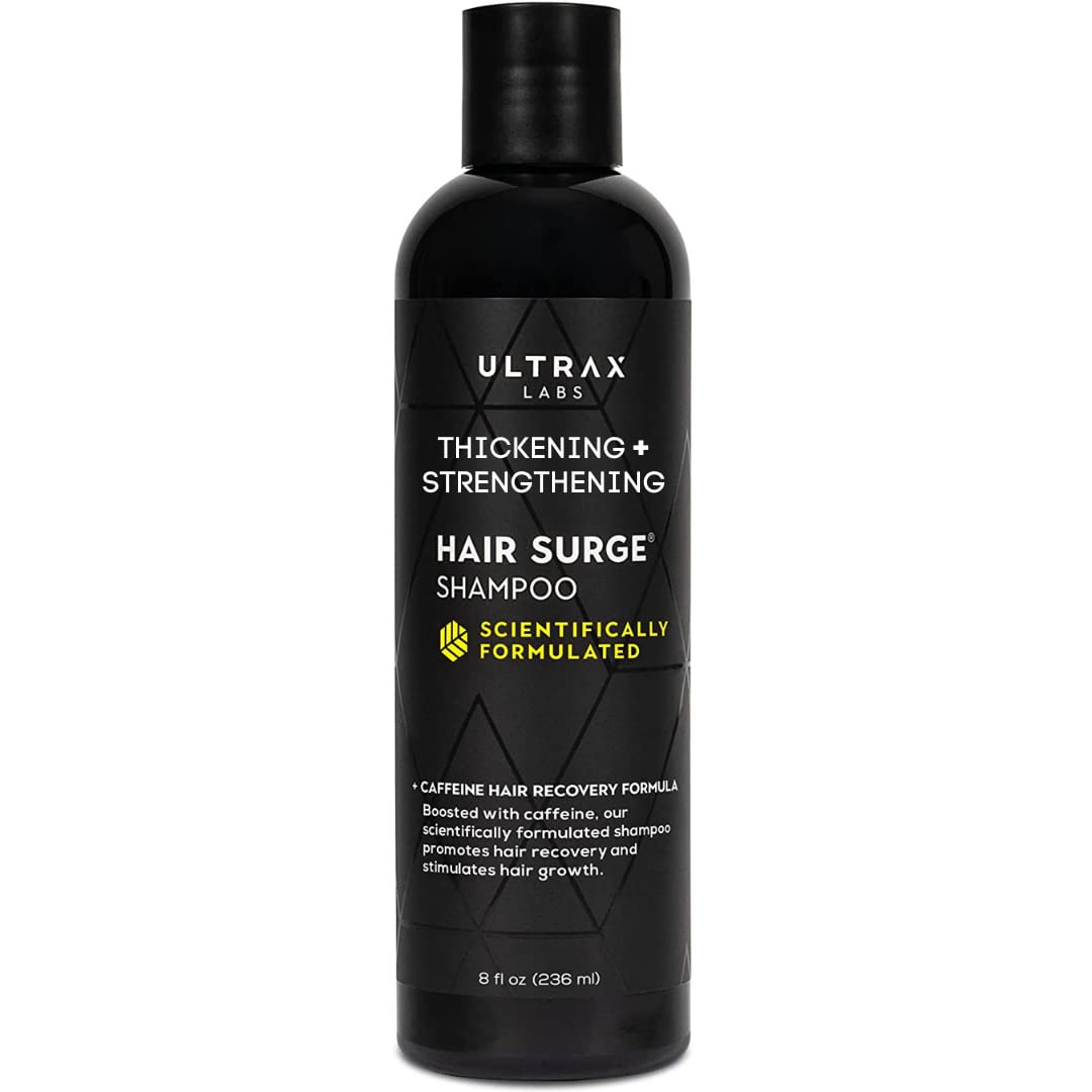 Ultrax Labs Hair Surge | Caffeine Hair Growth Shampoo for thinning hair, Hair Loss, and Thickening w/Ketoconazole for men and women 8 oz 8 Fl Oz (Pack of 1) - Shampoo