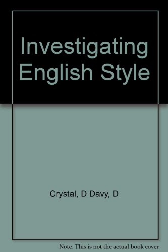 Investigating English Style