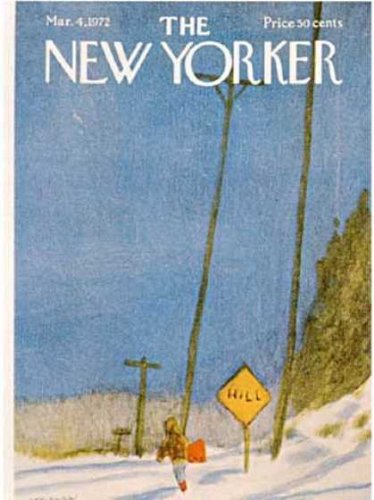 The New Yorker Magazine - Mar. 4, 1972 - "Yellow Roses"