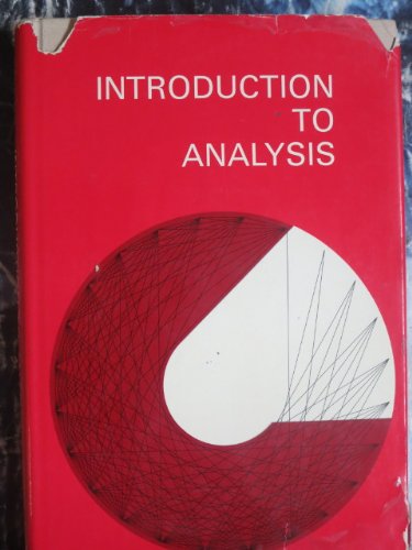 Introduction to analysis.