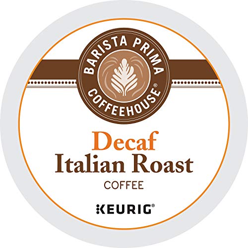 Book Cover Barista Prima Decaf Coffee, Italian Roast, 24- Count K-Cup