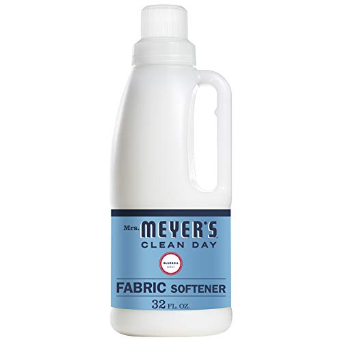 Book Cover Mrs. Meyer's Clean Day Liquid Fabric Softener, Cruelty Free Formula Infused with Essential Oils, Paraben Free, Bluebell Scent, 32 oz (32 Loads)
