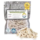 Fresh Is Best Freeze Dried Dog Treats - Raw Freeze Dried Chicken Breast for Dogs & Cats - Healthy Dog Training Treats in Resealable Zipper Bag - High-Protein Single Ingredient - Made in the USA