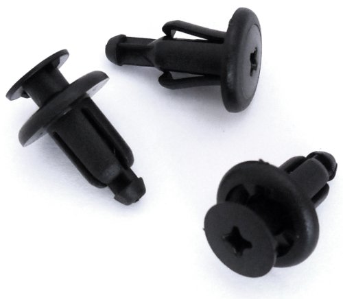 10 x Clips Agrafe Plastique - Motorbike / Moto / Quad / ATV - 6.5 / 7mm - Honda, Yamaha, BMW, Kawasaki, Ducati - Garnissages / Habillages - LIVRAISON GRATUITE!